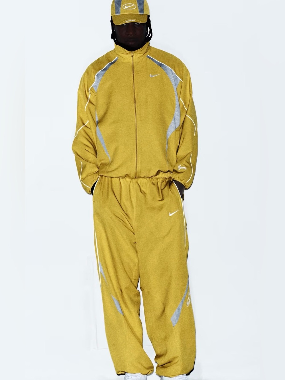 Supreme x Nike Track Pant (SS25) Yellow